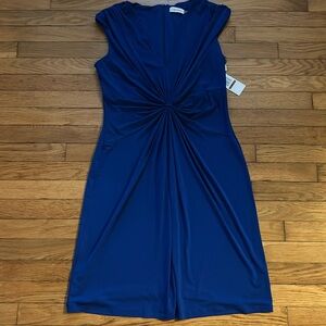 Gorgeous Navy Calvin Klein Dress (NWT)